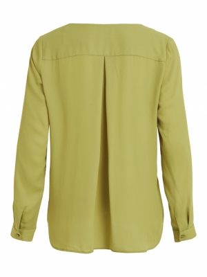 VILUCY L-S SHIRT - NOOS Green Olive