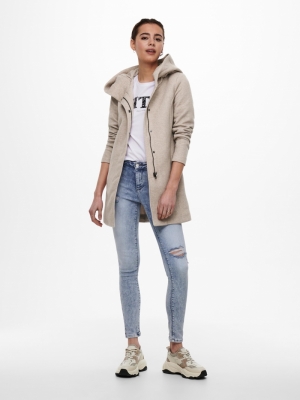 ONLSEDONA LIGHT COAT OTW NOOS Etherea/MELANGE