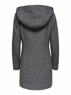 ONLSEDONA LIGHT COAT OTW NOOS Dark Grey Melan