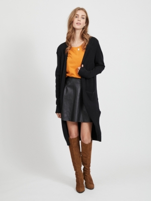 VIPEN SKATER SKIRT-NOOS Black