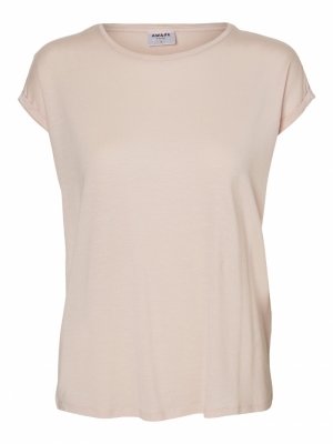 VMAVA PLAIN SS TOP GA NOOS Sepia Rose