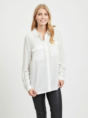 VITHOMA L-S SHIRT - NOOS Snow White