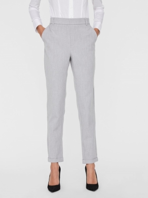 VMMAYA MR LOOSE SOLID PANT NOO Light Grey Mela
