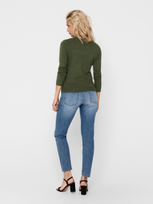 JDYMARCO L-S PULLOVER KNT NOOS Forest Night/ME