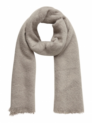 VMIDA LONG SCARF GA Light Grey Mela