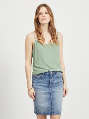 VIMERO LACE SINGLET-SU - NOOS Loden Frost