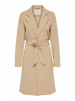 ONLPENELOPE WRAP COAT CC OTW Ginger Root