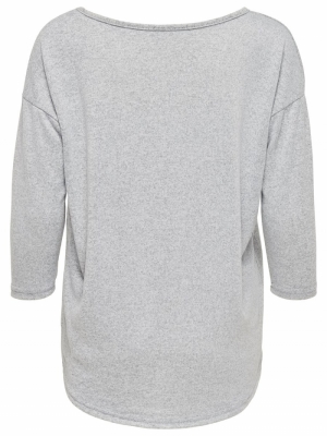 ONLELCOS 4-5 SOLID TOP JRS NOO Light Grey Mela