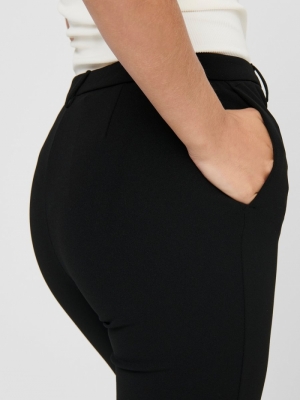 ONLROCKY MID FLARED PANT TLR N Black
