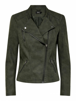 ONLAVA FAUX LEATHER BIKER OTW Rosin