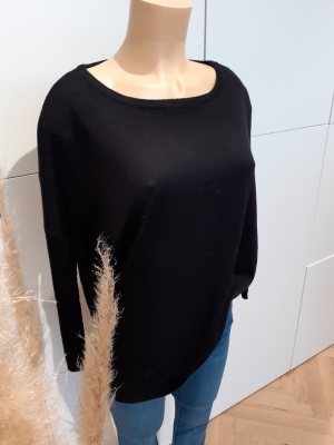 JDYZOE 7-8 OVERSIZE PULLOVER K Black