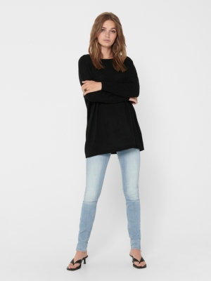 JDYZOE 7-8 OVERSIZE PULLOVER K Black