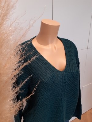 JDYNEW MEGAN L-S PULLOVER KNT Atlantic Deep/W
