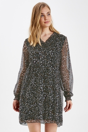 BYFLORETTE DRESS - Green
