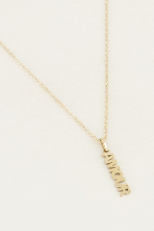 Ketting amour bedel Goud