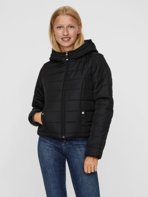 VMSIMONE AW20 HOODY SHORT JACK Black