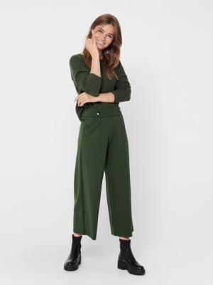 JDYGEGGO NEW ANCLE PANTS JRS N Forest Night/BL
