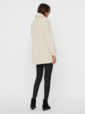 VMDONNA TEDDY 3-4 JACKET BOOS Birch