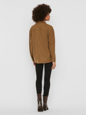VMOCEAN LS SHIRT VMA Tobacco Brown/M
