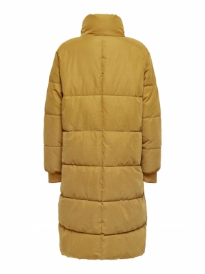 JDYNOBLE X-LONG COLLAR JACKET Golden Brown