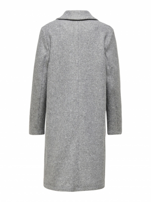 JDYULELA KNIT JACKET OTW HAB Light Grey Mela