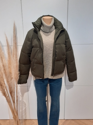JDYNEWERICA SHORT PADDED JACKE Forest Night