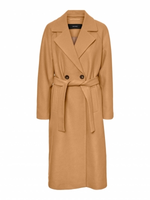 VMMERLEMAY LONG JACKET GA Tobacco Brown