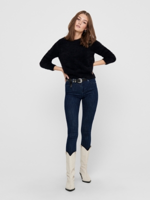 JDYPLEXI L-S PULLOVER KNT Black