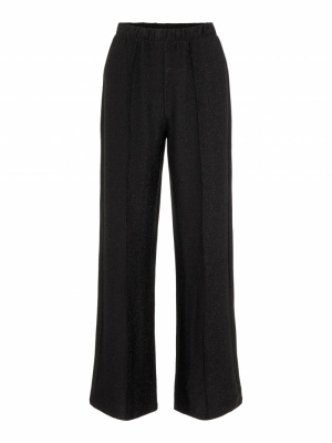 PCRINA MW WIDE PANT Black