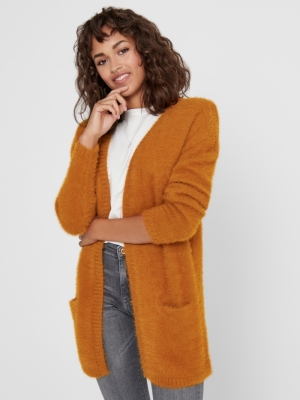 JDYPLEXI L-S CARDIGAN KNT Leather Brown