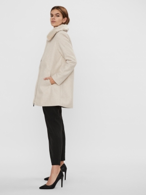 VMMOLLYMY JACKET Oatmeal/MELANGE