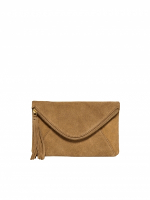 ONLGISELLE LEATHER CROSSOVER B Camel/SHINY BRA