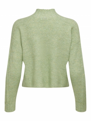 JDYKIM L-S PULLOVER KNT Swamp/MELANGE