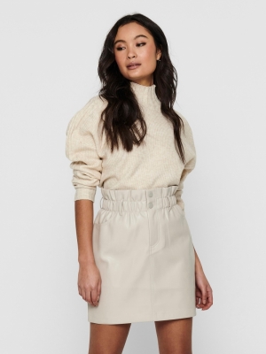 JDYKIM L-S PULLOVER KNT Oatmeal/MELANGE