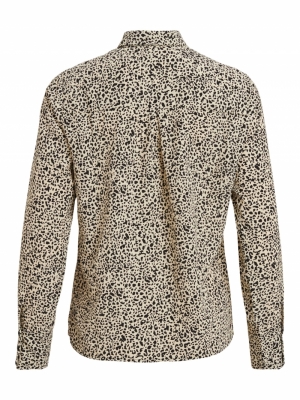 VILONNA L-S SHIRT -RX Sandshell/LEO