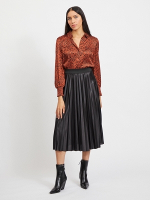 VIRAMDI L-S SHIRT-OFW Burnt Henna/LEO