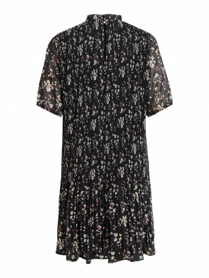 VIBLOSSOMS 2-4 DRESS-PB Black/W CD/BURN
