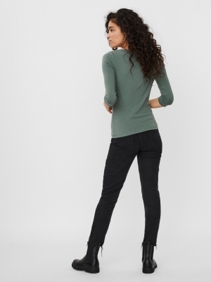 VMPANDA MODAL 3-4 TOP COLOR Laurel Wreath