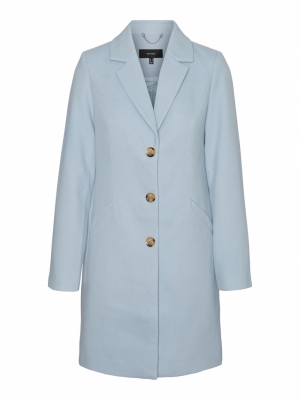 VMCALACINDY SS21 3-4 JACKET BO Blue Fog
