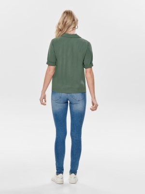 ONLSKY S-S SHIRT SOLID NOOS WV Laurel Wreath