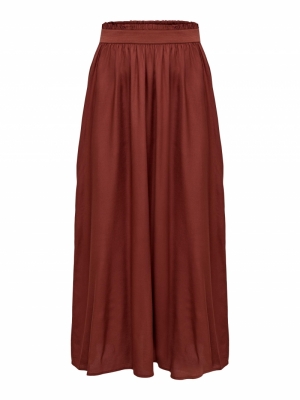 ONLVENEDIG LIFE LONG SKIRT WVN Henna