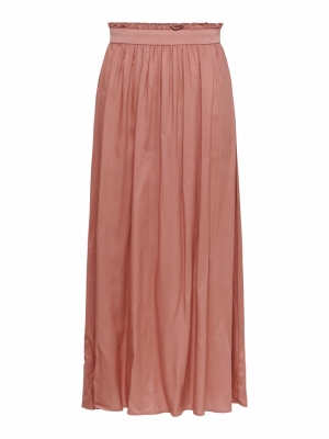 ONLVENEDIG LIFE LONG SKIRT WVN Ash Rose