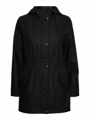 VMSHADYLOA COATED JACKET COL Black