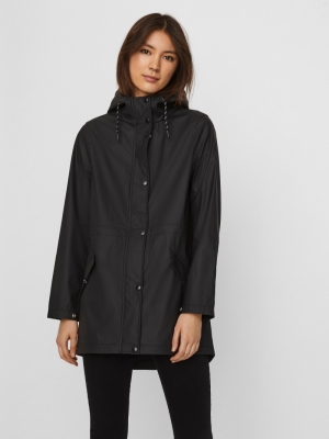 VMSHADYLOA COATED JACKET COL Black