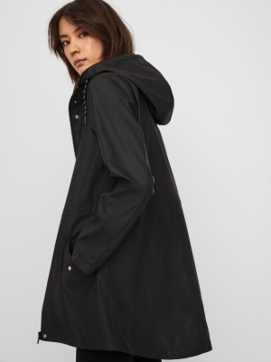 VMSHADYLOA COATED JACKET COL Black