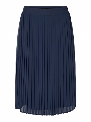 VMNORI BLK SKIRT WVN GA Navy Blazer