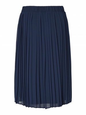 VMNORI BLK SKIRT WVN GA Navy Blazer