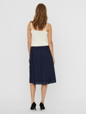 VMNORI BLK SKIRT WVN GA Navy Blazer