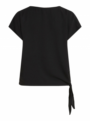 VISURASHA S-S TIE TOP-SU Black
