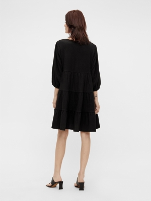 OBJSIF 3-4 DRESS 113 Black